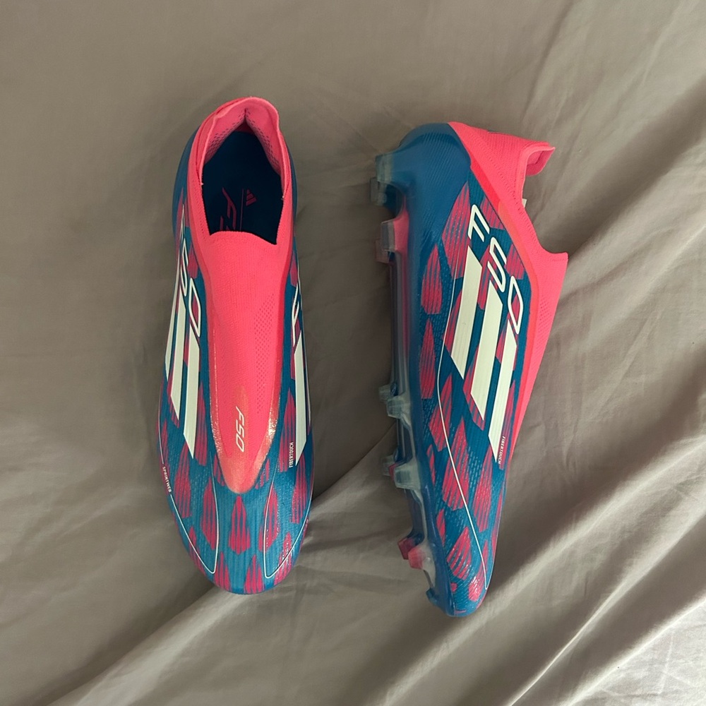 Adidas F50 Solar Blue Elites - Men’s Soccer Shoes - Size 11 Men’s US